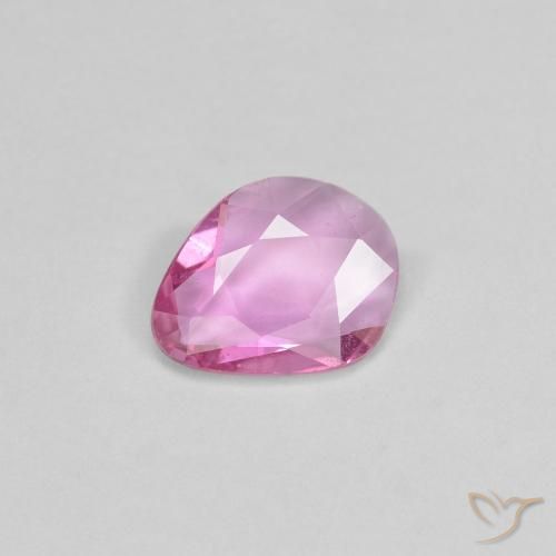 0.62ct طبيعي وردى متوسط زفير, فانسى, قليلا جدا