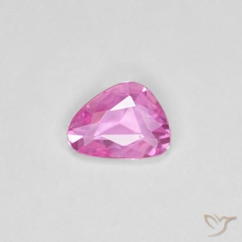 0.60ct طبيعي وردى متوسط زفير, فانسى, VVS-VS