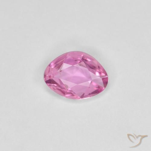 0.58ct طبيعي وردى أرجوانى ملكى زفير, فانسى, VVS-VS