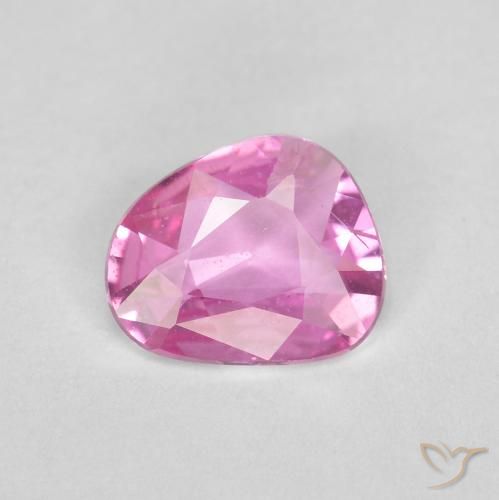 0.57ct طبيعي وردى متوسط زفير, فانسى, قليلا جدا