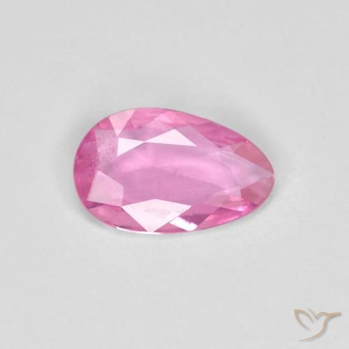 0.61ct طبيعي وردى زفير, فانسى, قليلا جدا