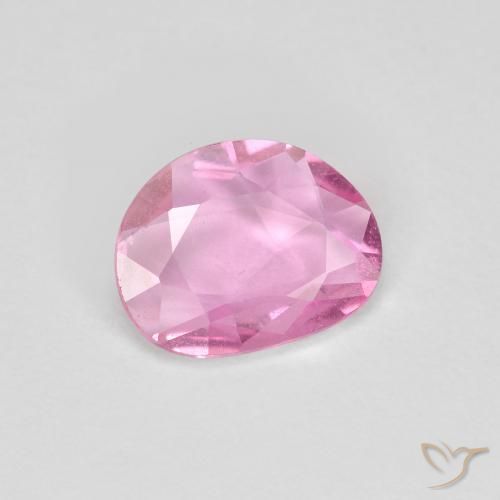 0.67ct طبيعي وردى كثيف زفير, فانسى, قليلا جدا