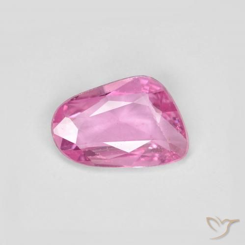 0.64ct طبيعي وردى كثيف زفير, فانسى, قليلا جدا