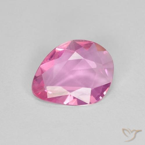 0.88ct طبيعي وردى متوسط زفير, فانسى, VVS-VS