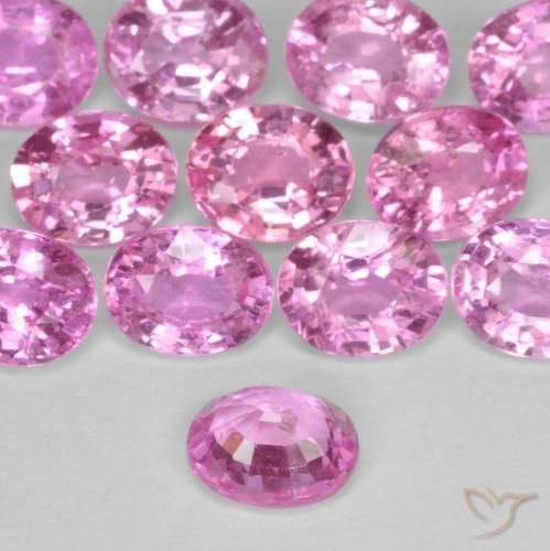 زفير وردى غامق طبيعي، قصة بيضاوى، 0.40 قيراط، قليلا جدا