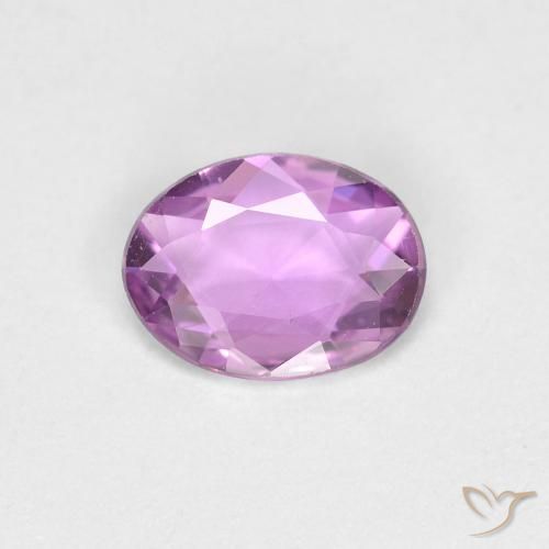0.48ct طبيعي أرجوانى ليلك زفير, بيضوي, VVS