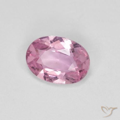 0.75ct طبيعي وردى فاتح جدا زفير, بيضوي, قليلا جدا