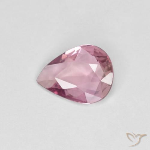0.46ct طبيعي خزامى غامق زفير, شكل الكمثرى, VVS