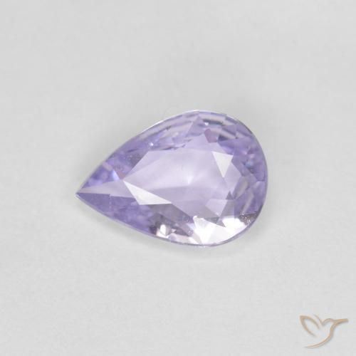 0.62ct طبيعي بنفسجي وردي زفير, شكل الكمثرى, VVS