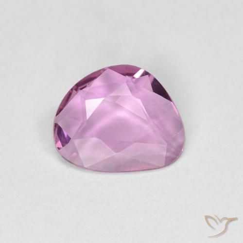 0.76ct طبيعي أرجوانى وردى زفير, فانسى, VVS