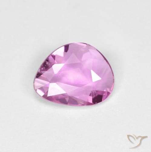 0.66ct طبيعي أرجوانى وردى زفير, فانسى, قليلا جدا