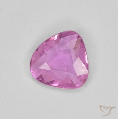 0.71ct طبيعي أرجوانى وردى زفير, فانسى, قليلا جدا