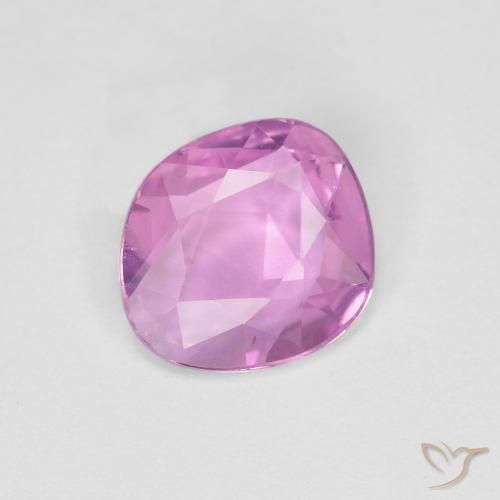 0.77ct طبيعي أرجوانى وردى زفير, فانسى, قليلا جدا