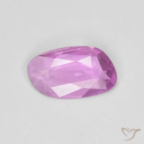 0.58ct طبيعي أرجوانى وردى كثيف زفير, فانسى, قليلا جدا