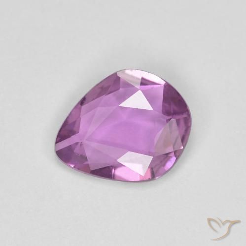 0.73ct طبيعي أرجوانى كثيف زفير, فانسى, قليلا جدا