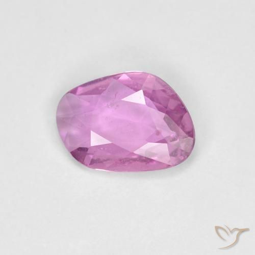 0.72ct طبيعي أرجوانى وردى كثيف زفير, فانسى, قليلا جدا