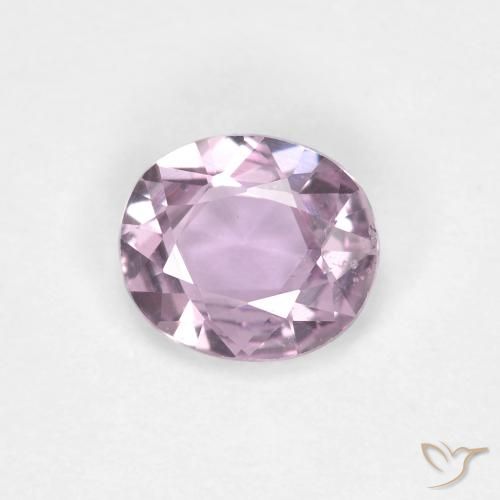 0.66ct طبيعي الخزامي زفير, بيضوي, VVS-VS