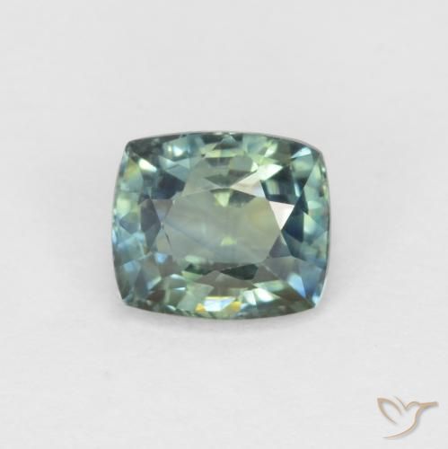 1.19ct طبيعي متعدد الألوان زفير, وسادة, VVS-VS