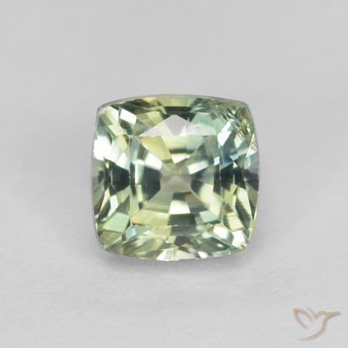 0.84ct طبيعي متعدد الألوان زفير, وسادة, قليلا جدا