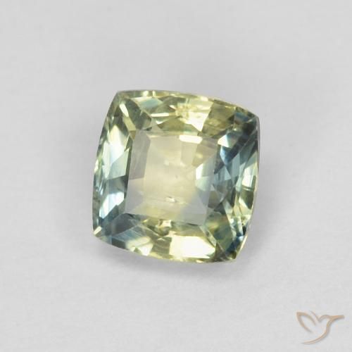 0.66ct طبيعي متعدد الألوان زفير, وسادة, قليلا جدا