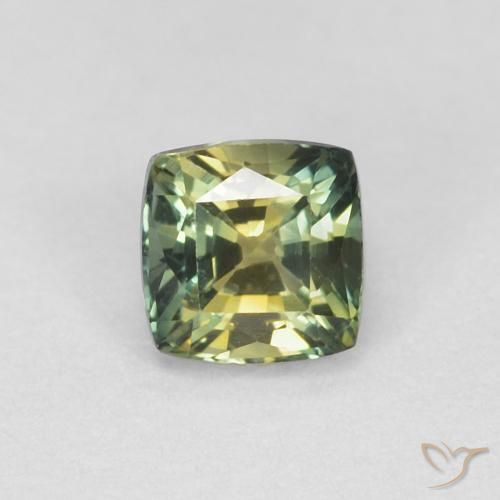 0.65ct طبيعي متعدد الألوان زفير, وسادة, VVS