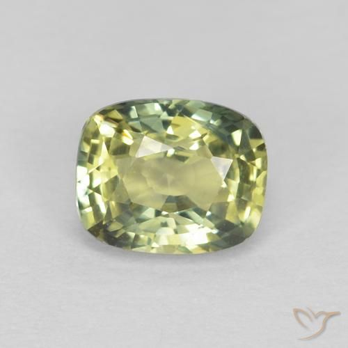 0.73ct طبيعي متعدد الألوان زفير, وسادة, VVS
