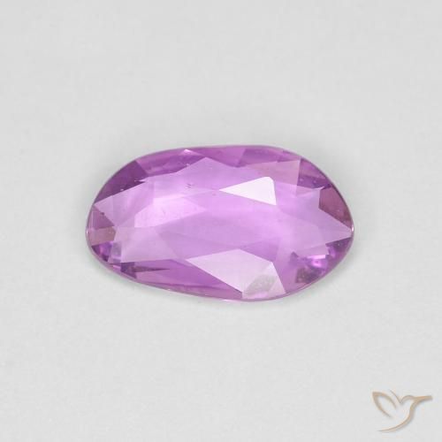 0.65ct طبيعي أرجوانى متوسط زفير, فانسى, قليلا جدا