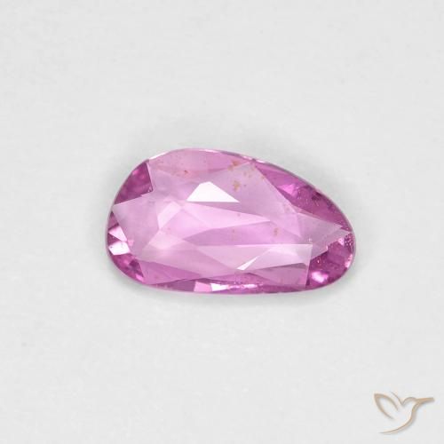 0.60ct طبيعي أرجوانى وردى كثيف زفير, فانسى, قليلا جدا