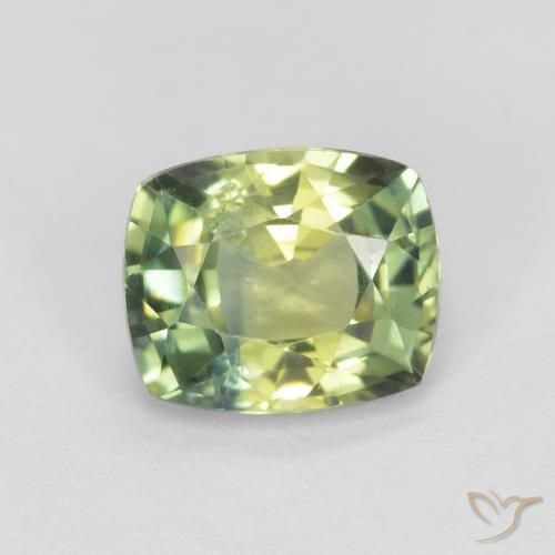 1.16ct طبيعي متعدد الألوان زفير, وسادة, قليلا جدا