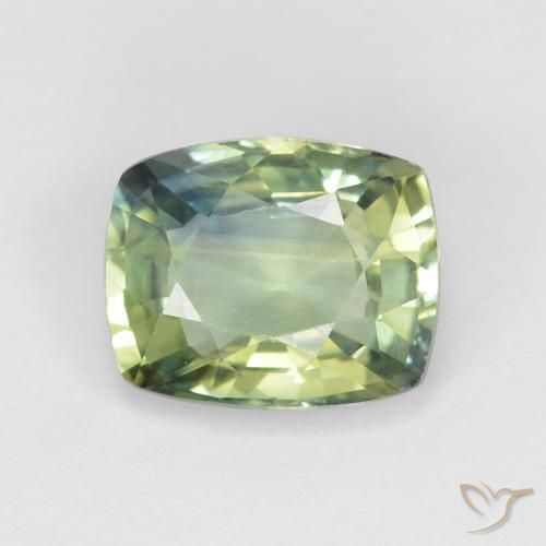 1.29ct طبيعي متعدد الألوان زفير, وسادة, VVS