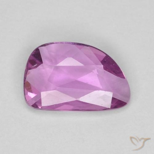 0.57ct طبيعي أرجوانى وردى كثيف زفير, فانسى, VVS-VS