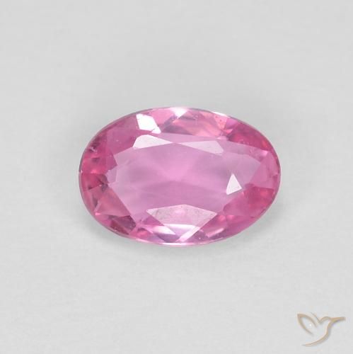 0.47ct طبيعي وردى متوسط زفير, بيضوي, VVS