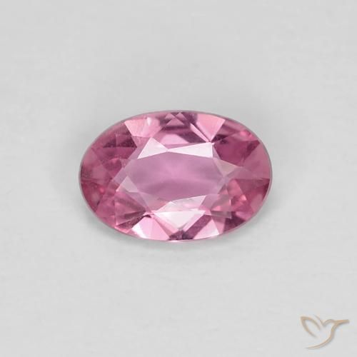 0.40ct طبيعي وردى متوسط زفير, بيضوي, VVS-VS