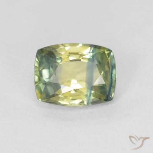 0.87ct طبيعي متعدد الألوان زفير, وسادة, VVS
