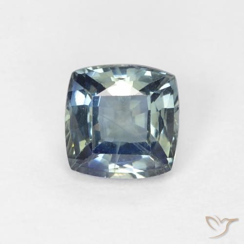 0.89ct طبيعي شرشيرى زفير, وسادة, قليلا جدا