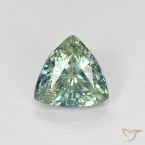 0.68ct طبيعي شرشيرى زفير, مثلثى, قليلا جدا
