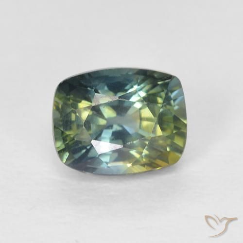 0.85ct طبيعي متعدد الألوان زفير, وسادة, VVS-VS