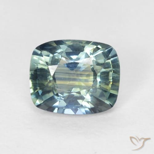0.78ct طبيعي متعدد الألوان زفير, وسادة, VVS-VS