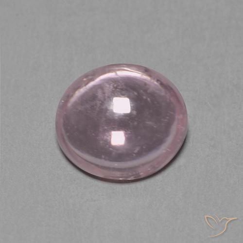 0.54ct طبيعي أرجوانى فاتح زفير, بيضوي, شفاف