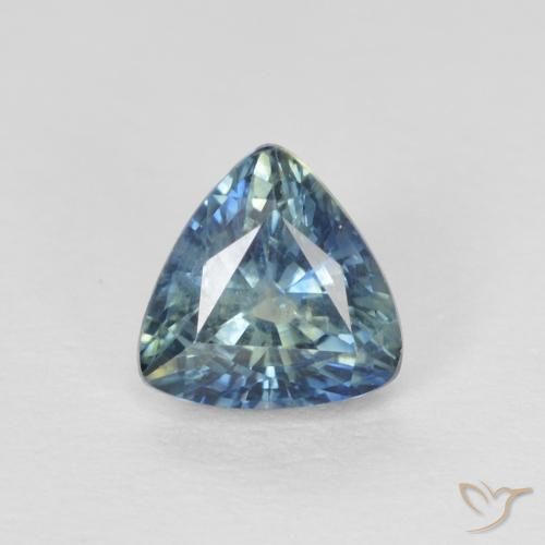 0.75ct طبيعي شرشيرى زفير, مثلثى, قليلا جدا