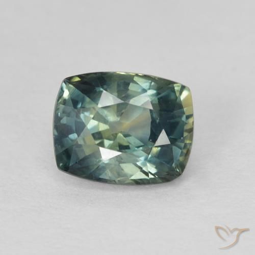 0.82ct طبيعي متعدد الألوان زفير, وسادة, VVS-VS