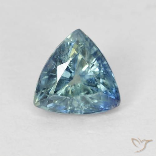 0.62ct طبيعي شرشيرى زفير, مثلثى, قليلا جدا