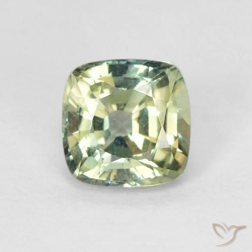 0.90ct طبيعي متعدد الألوان زفير, وسادة, VVS-VS