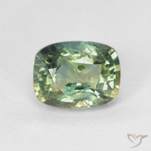 1.30ct طبيعي متعدد الألوان زفير, وسادة, VVS-VS