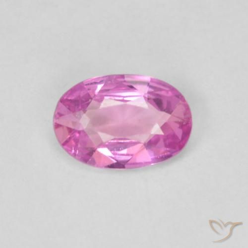 0.40ct طبيعي أرجوانى كثيف زفير, بيضوي, VVS-VS