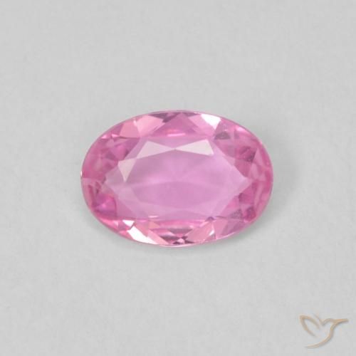 0.40ct طبيعي وردى متوسط زفير, بيضوي, VVS