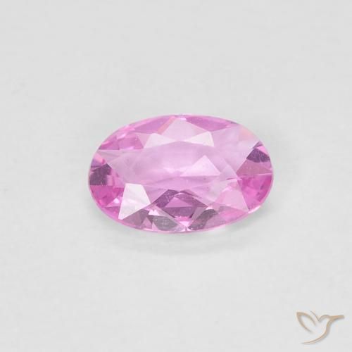 0.35ct طبيعي وردي فاتح زفير, بيضوي, VVS