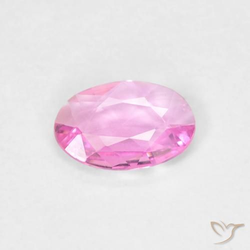 0.34ct طبيعي أرجوانى متوسط زفير, بيضوي, VVS
