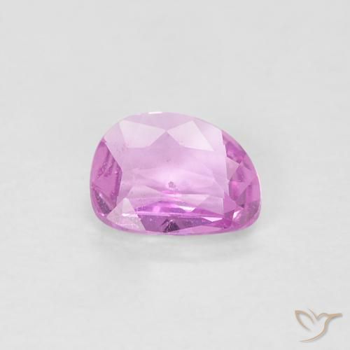 0.40ct طبيعي وردى أرجوانى ملكى فاتح زفير, فانسى, قليلا جدا