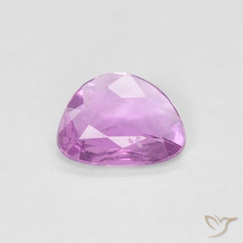0.55ct طبيعي وردى أرجوانى ملكى فاتح زفير, فانسى, قليلا جدا